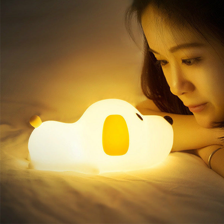 Cute Dog Touch Night Light