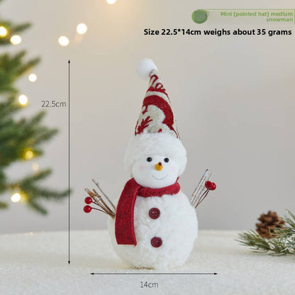 foam snowman decoration