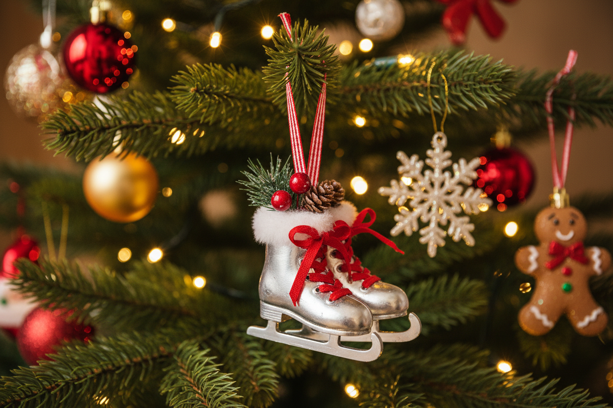 Christmas Skates Decorative Pendant provide me another image of the excact same product i sell  in online hang in christmas tre