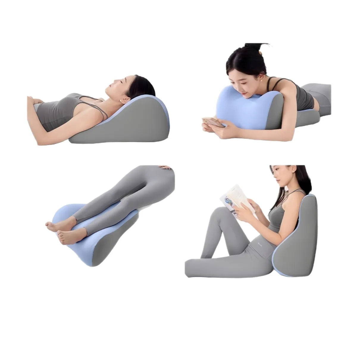 Multifunctional Memory Foam Foot Pillow for Support and Comfort