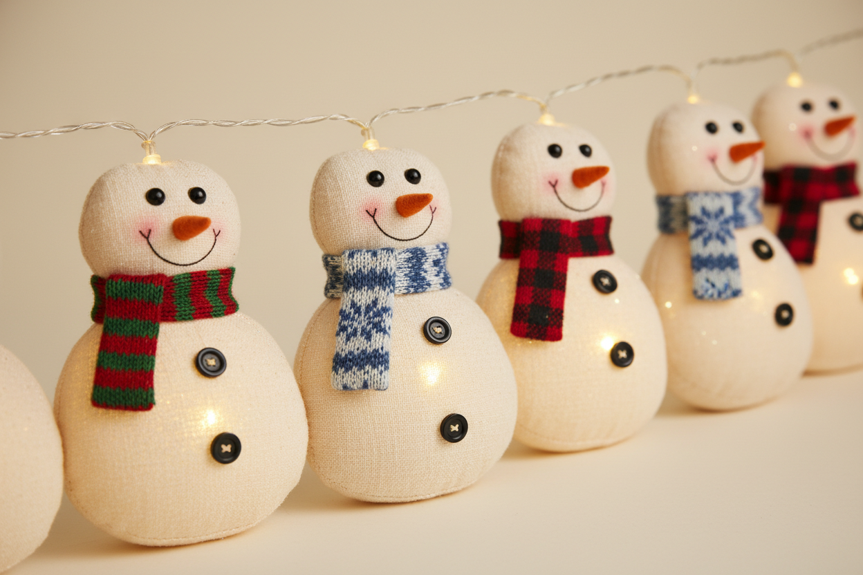 ragdoll snowman string lights provide me image with the same product i sell in online