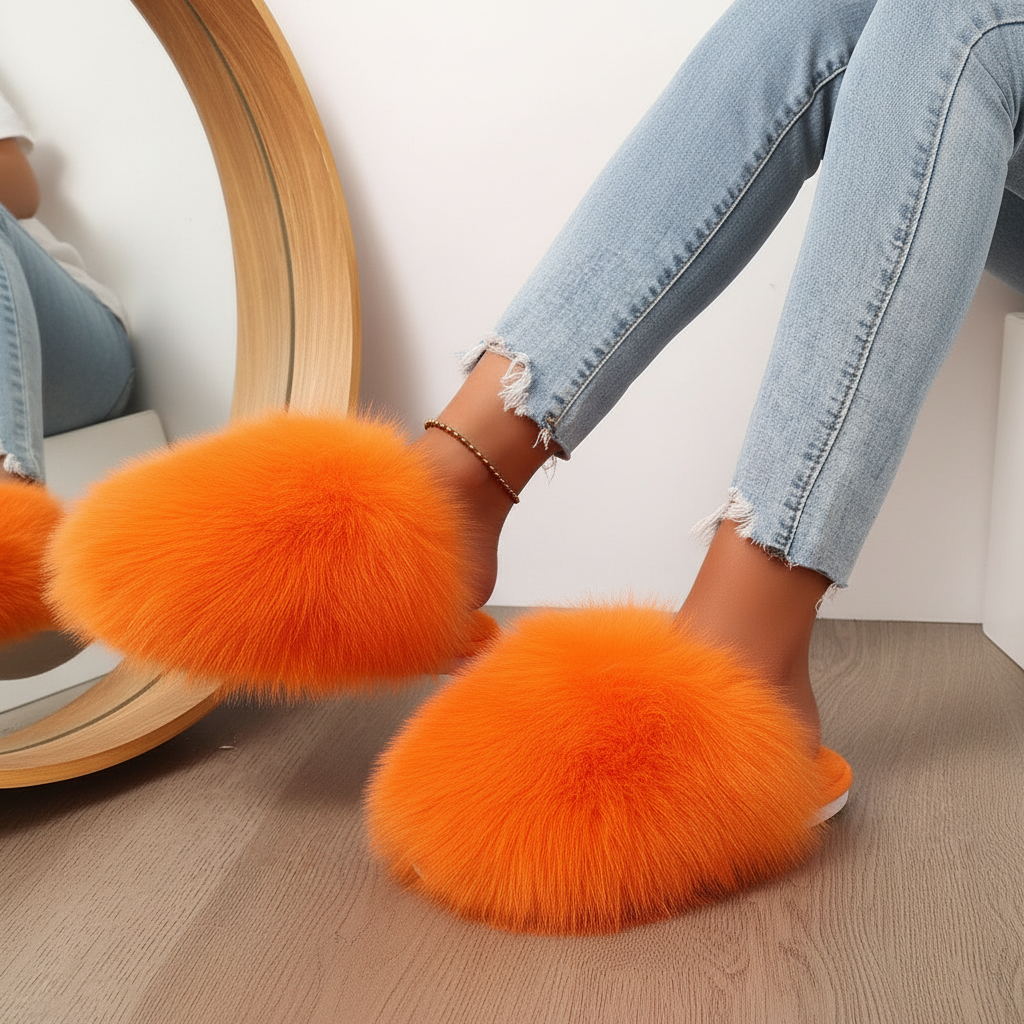 Solid-Color Fluffy Big Slippers provide me with the same product i sell in online shopify